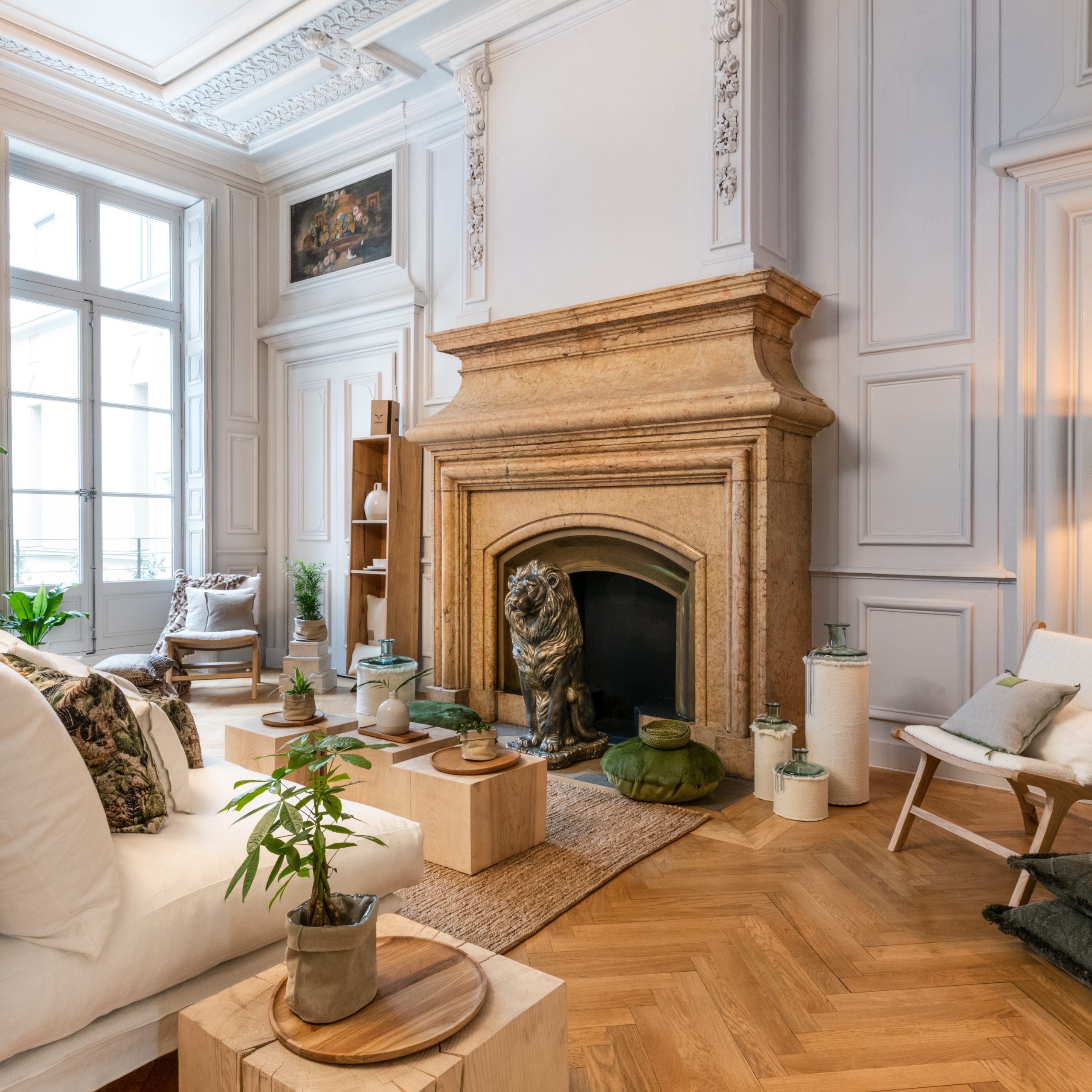 salon style haussmanien