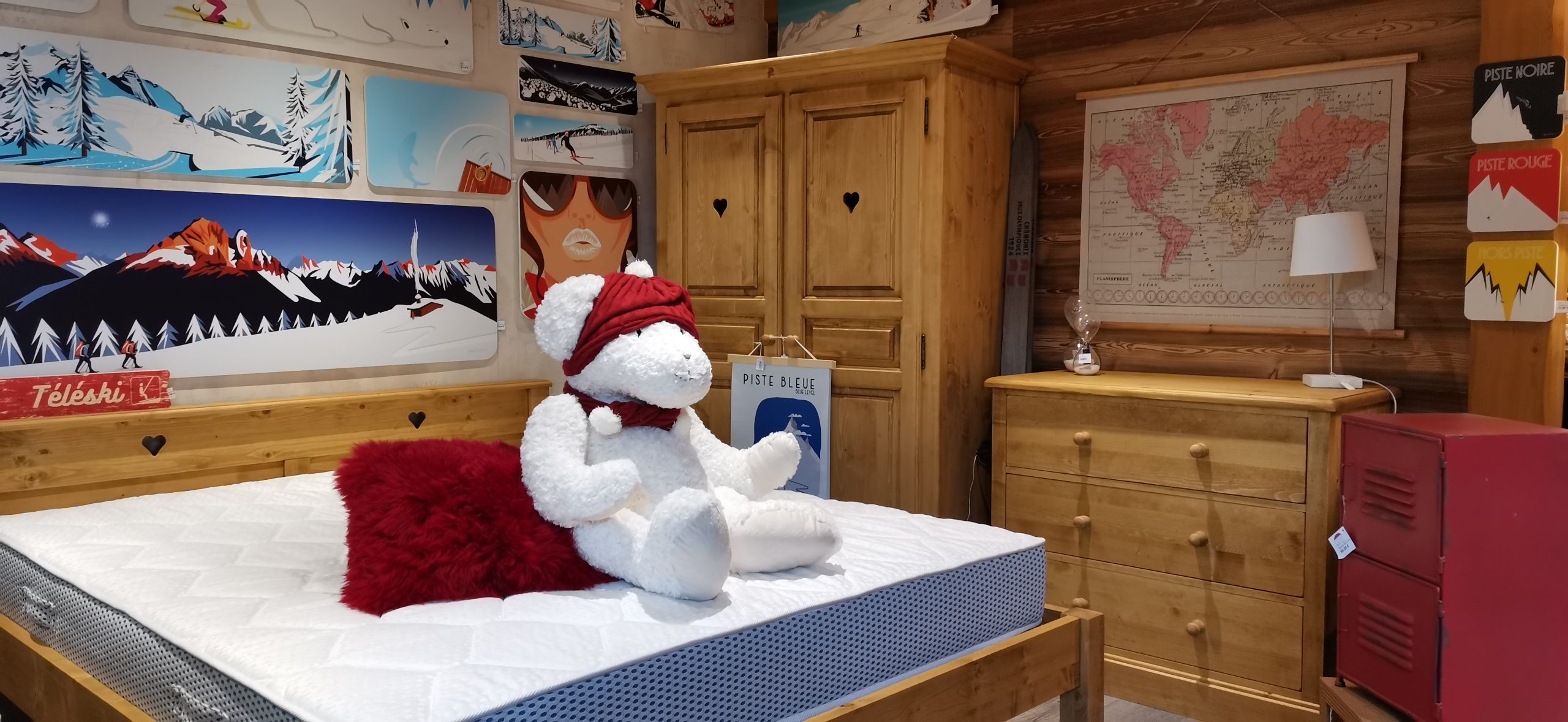 lit avec doudou chambre