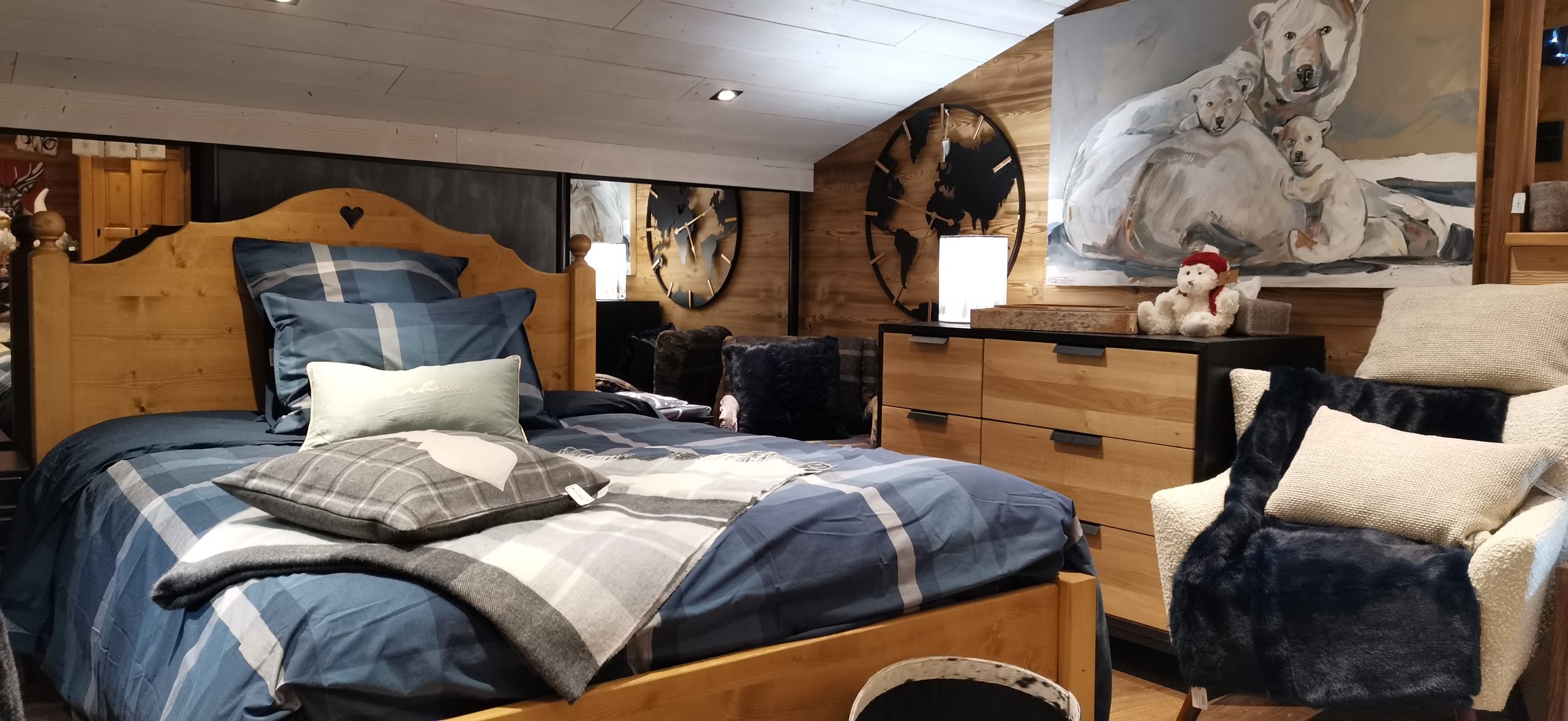 chambre couleurs froides