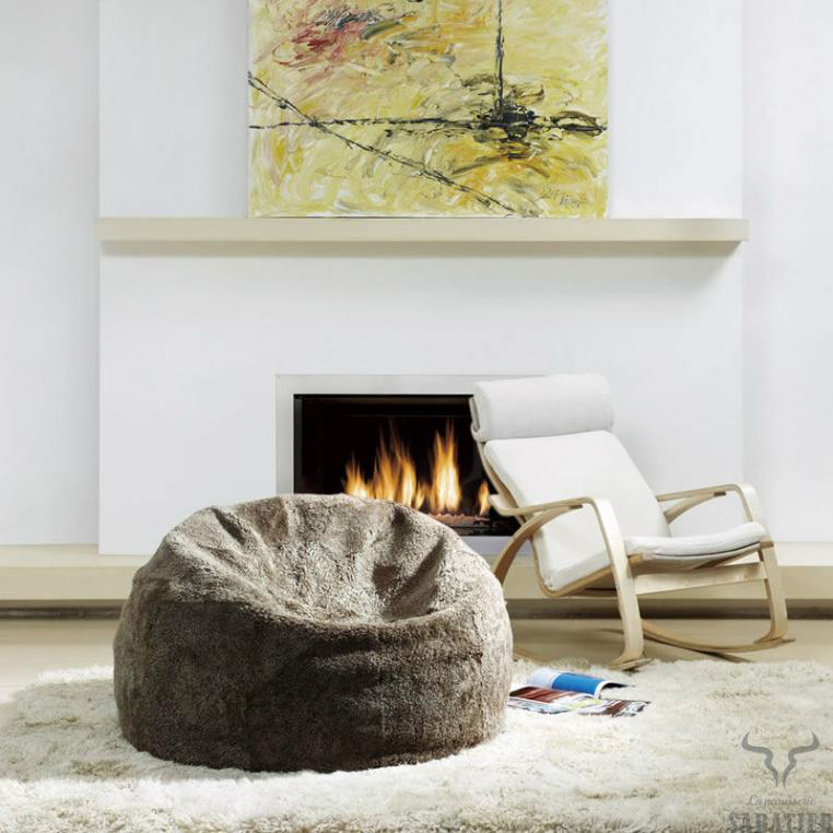 peausserie sabatier tapis en lain de mouton